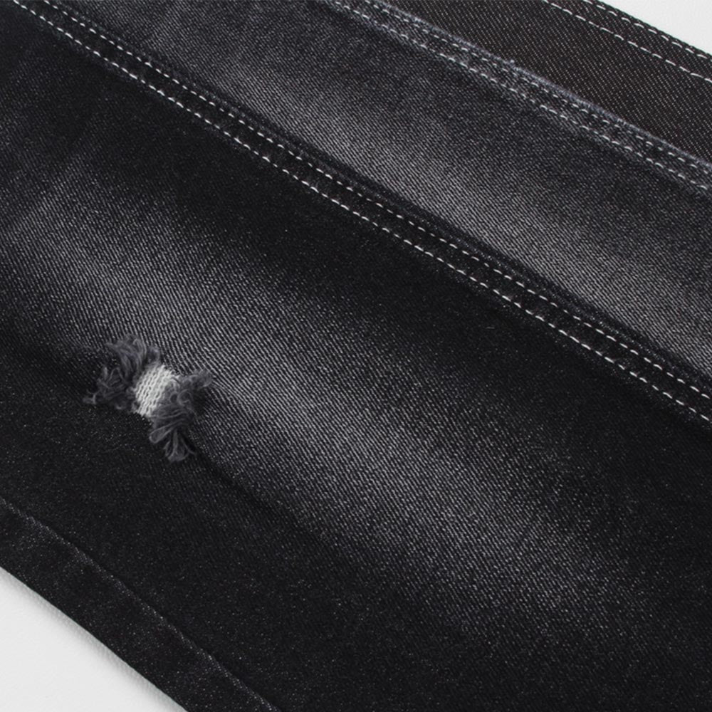 Stretch  Denim Fabric Black Color For Man Jeans   11.5 Oz