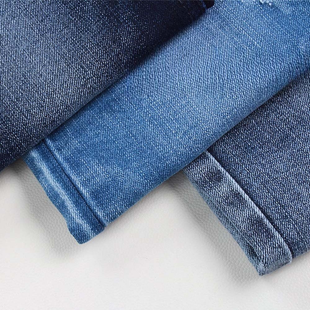 Friendly Cotton Polyester Spandex Denim Fabric 11.5 OZ