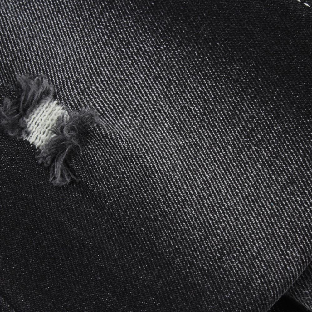 Stretch  Denim Fabric Black Color For Man Jeans   11.5 Oz